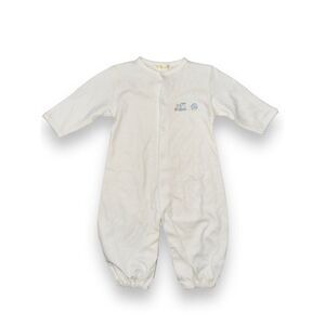 U1 Lyda Baby Pima Cotton Onepiece Sleeper Outfit Train Elephant Newborn